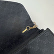 Gucci GG Pochette Monogram Raso Nero con catena argento 1989