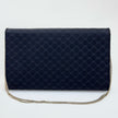 Gucci GG Pochette Monogram Raso Nero con catena argento 1989