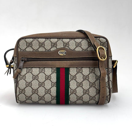 Gucci Ophidia Borsa Vintage a tracolla GG Supreme con nastro Web
