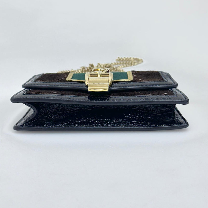 Gucci Sylvie Mini Bag in Velluto GG