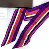 Gucci Twilly in Seta Multicolor a Righe