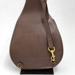 Gucci Zaino monospalla Horsebit in suede marrone e pelle