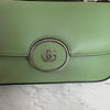 Gucci Borsa a Tracolla Blondie Mini in Pelle Verde Pastello