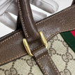 Gucci borsa a mano Boston GG Supreme Web vintage anni 80
