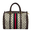 Gucci borsa a mano Boston GG Supreme Web vintage anni 80