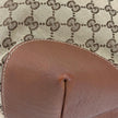 Gucci borsa a spalla tote GG Canvas beige pelle cuoio Charm Interlocking G