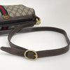 Gucci borsa a tracolla Ophidia in tessuto GG Supreme con dettaglio Web