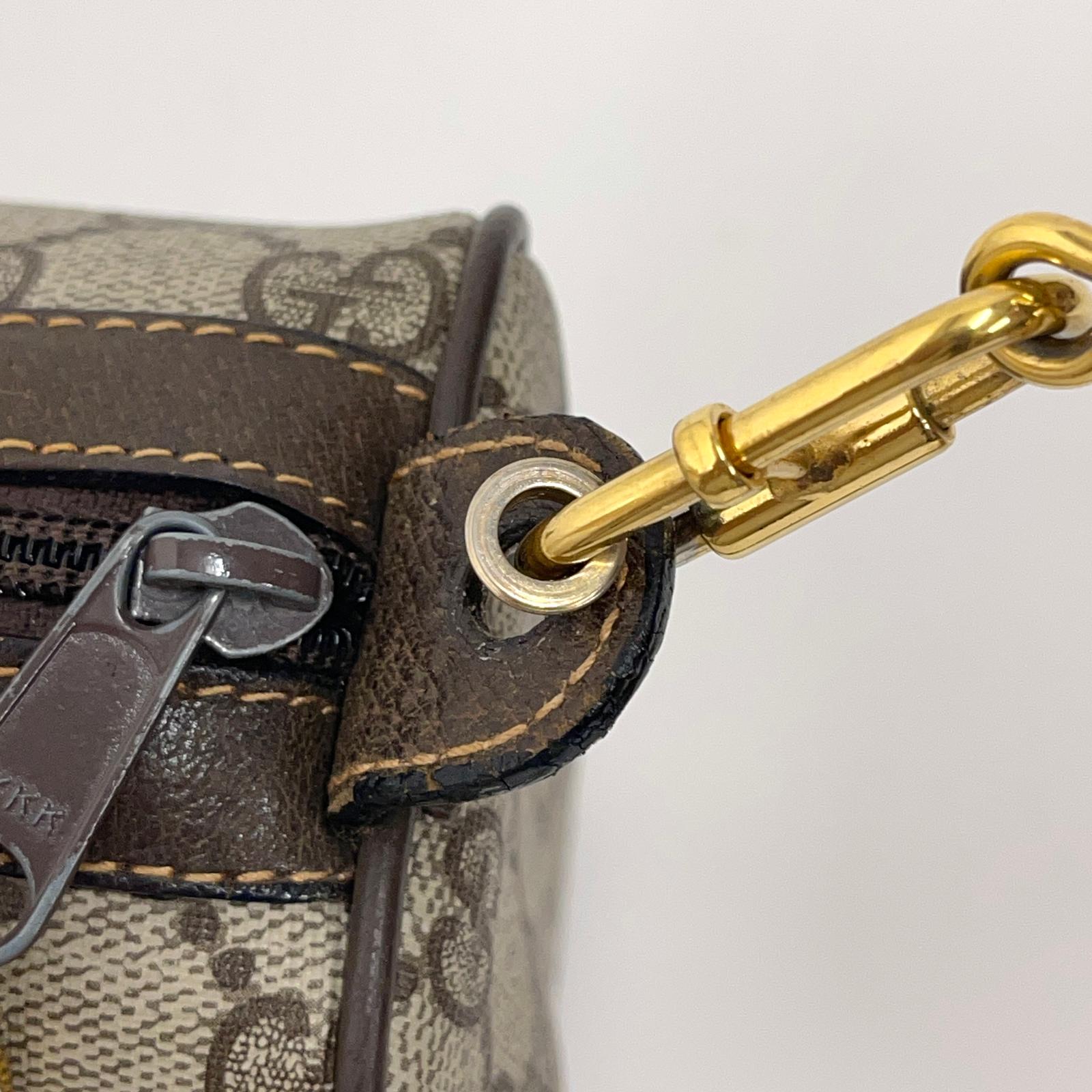 Gucci borsa a tracolla Ophidia in tessuto GG Supreme con dettaglio Web