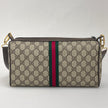 Gucci borsa a tracolla Ophidia in tessuto GG Supreme con dettaglio Web