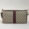 Gucci borsa a tracolla Ophidia in tessuto GG Supreme con dettaglio Web