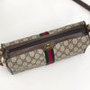 Gucci borsa a tracolla Ophidia in tessuto GG Supreme con dettaglio Web