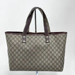 Gucci borsa shopping tote GG Supreme con Web stripe