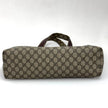 Gucci borsa shopping tote GG Supreme con Web stripe