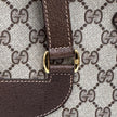 Gucci borsa tote a spalla vintage in tela GG Supreme con profili Web