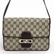 Gucci borsa vintage a spalla GG Supreme con chiusura Interlocking GG