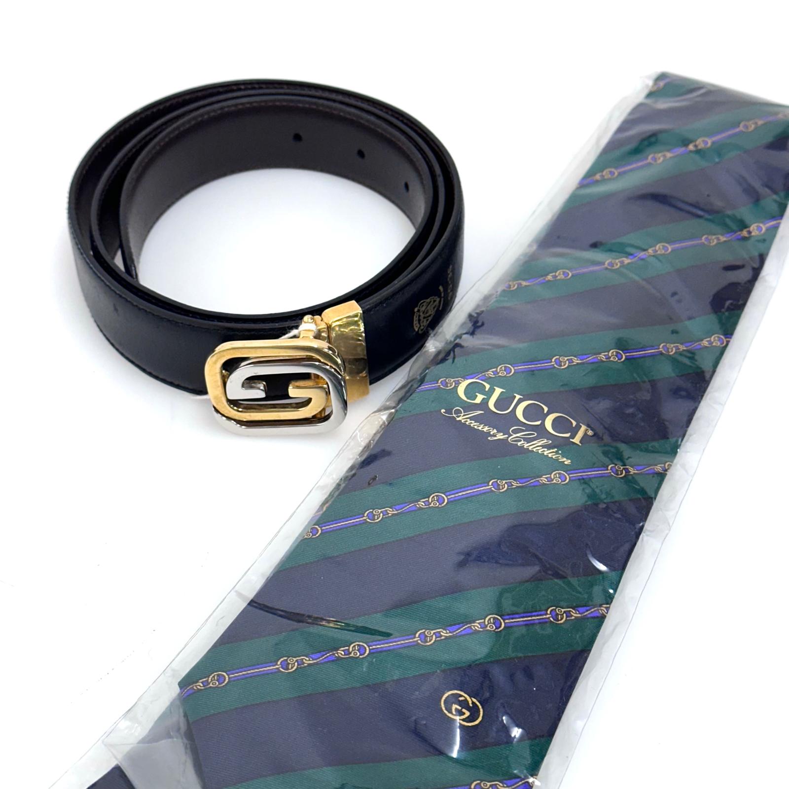Gucci set vintage cintura + cravatta - Collezione