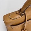 Hermès Borsa Kelly 32 Retournée Ardennes Gold hardware oro 1985: ○O