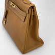 Hermès Borsa Kelly 32 Retournée Ardennes Gold hardware oro 1985: ○O