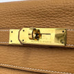 Hermès Borsa Kelly 32 Retournée Ardennes Gold hardware oro 1985: ○O
