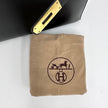 Hermès Borsa Kelly 32 a mano Box Calf nera hardware oro Sellier 1994 ○X