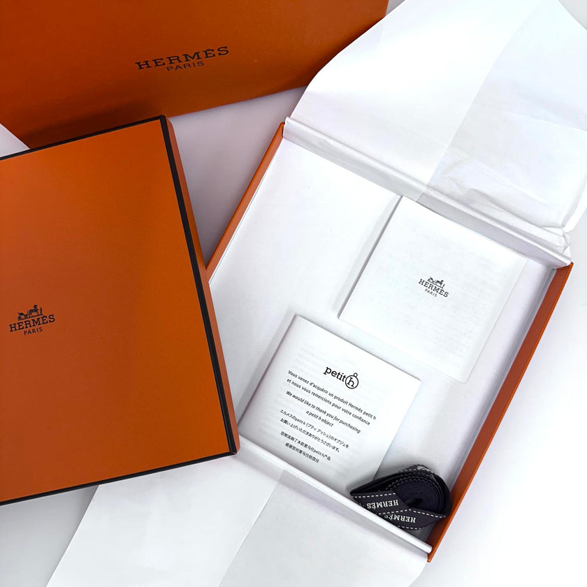 Hermès Tote Bag in Twill di Seta “Les Plumes” Multicolor – Mai Usata