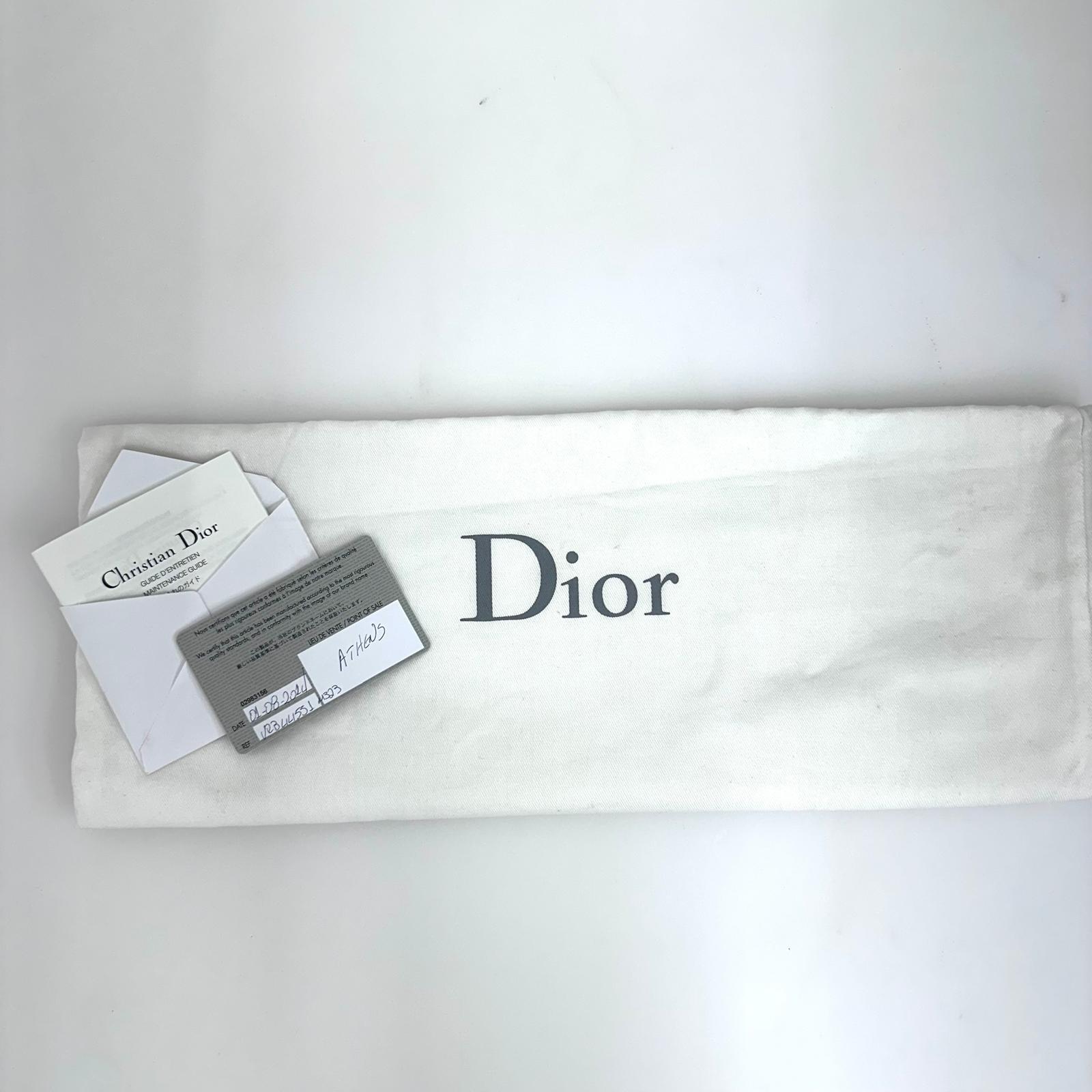 Lady Dior Borsa Media Vernice Rosso Bordeaux con Tracolla