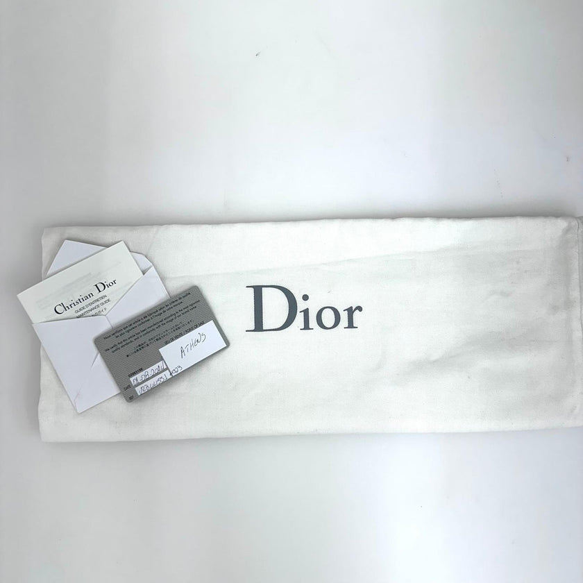 Lady Dior Borsa Media Vernice Rosso Bordeaux con Tracolla