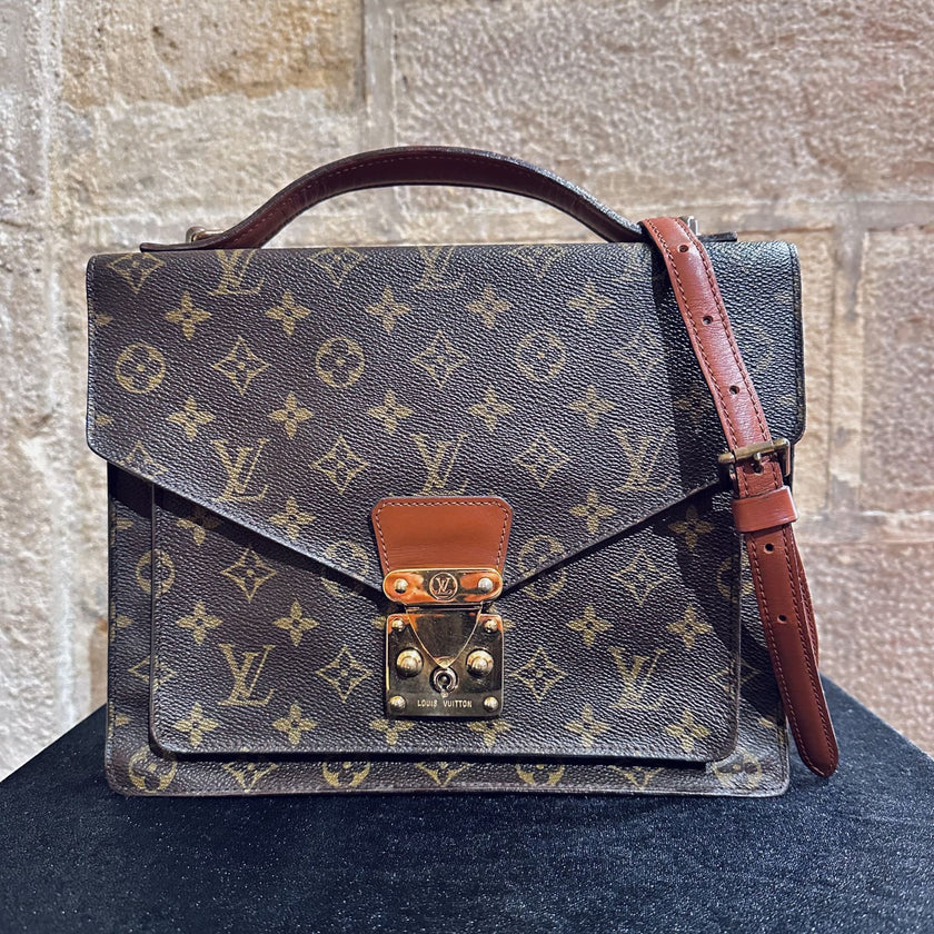 Louis Vuitton borsa Monceau vintage in tela monogram
