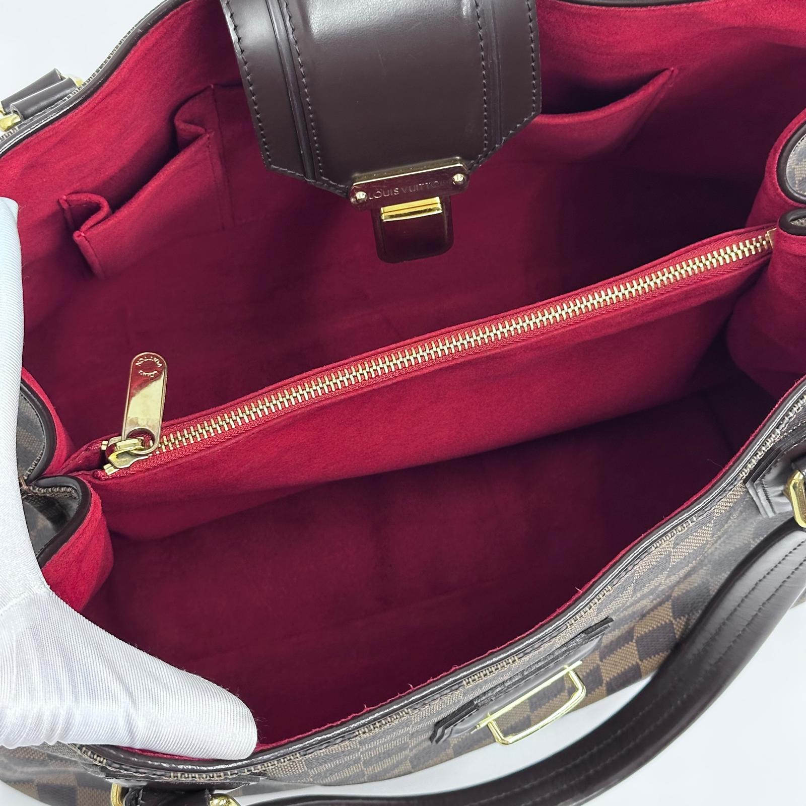 Louis Vuitton Borsa Griet Mirage in tela Damier Ebene