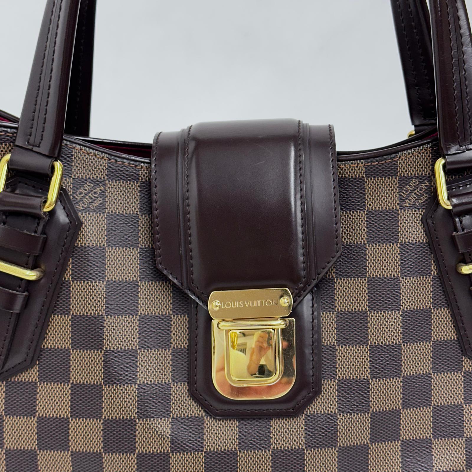Louis Vuitton Borsa Griet Mirage in tela Damier Ebene