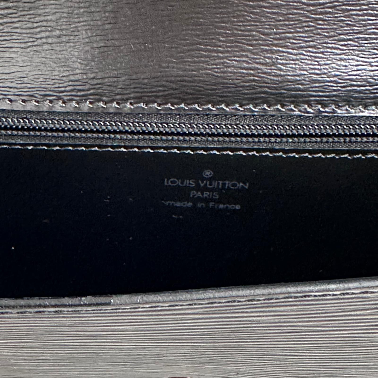 Louis Vuitton Borsa Hublot Vintage Epi Nera e Rossa – 1991