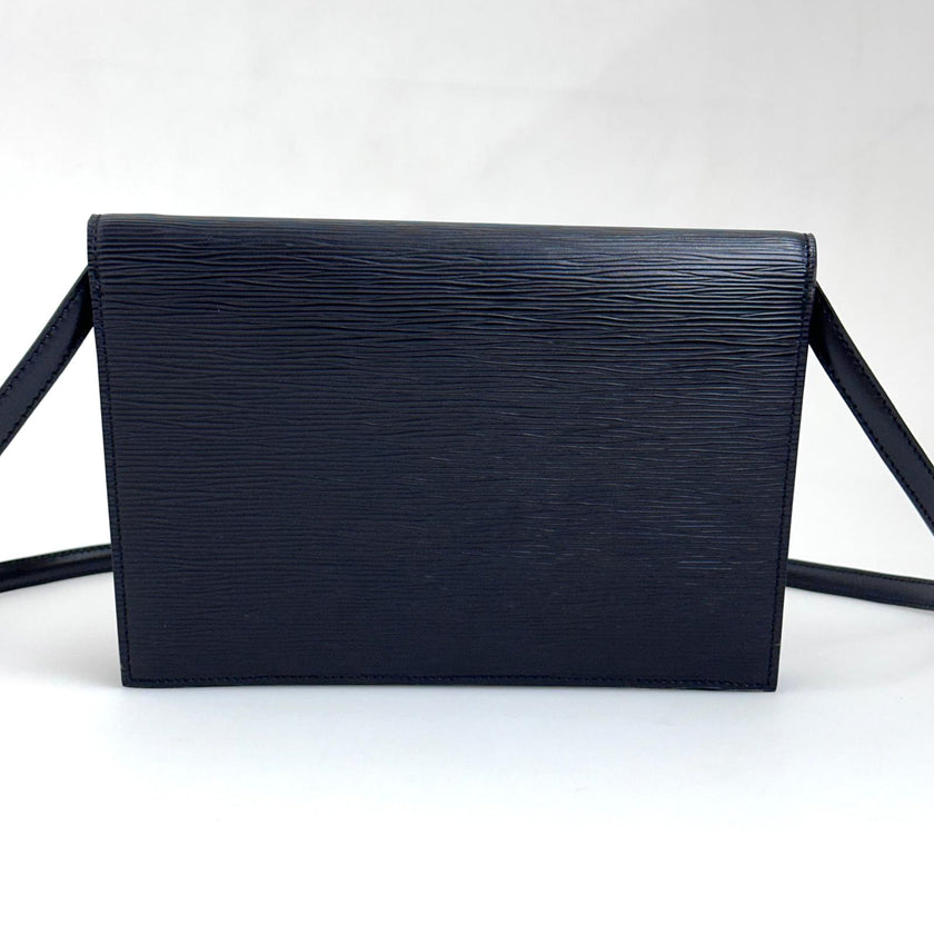 Louis Vuitton Borsa Hublot Vintage Epi Nera e Rossa – 1991