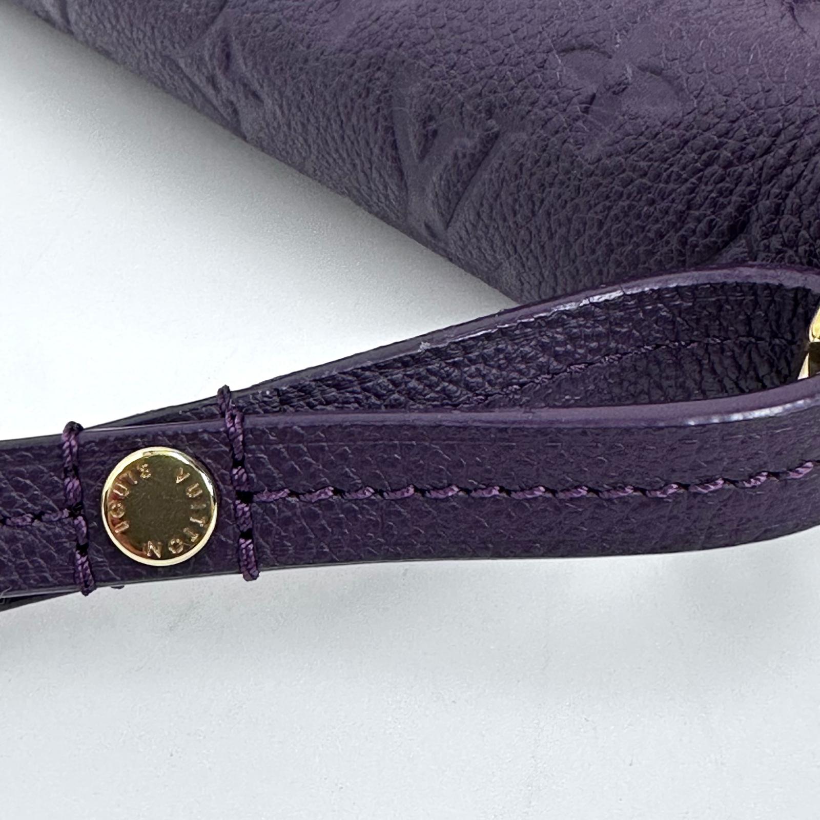 Louis Vuitton Borsa Métis in pelle Monogram Empreinte viola