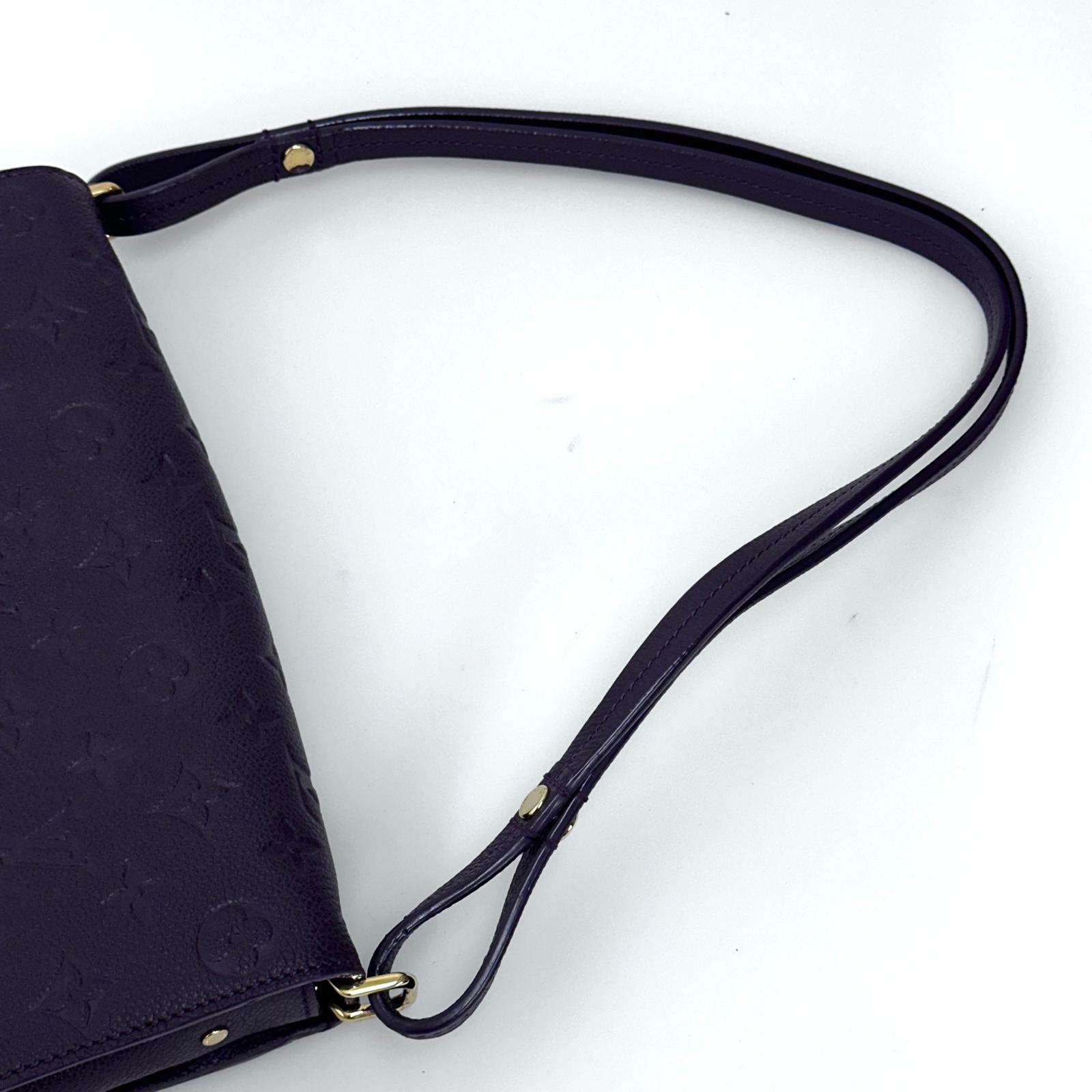 Louis Vuitton Borsa Métis in pelle Monogram Empreinte viola