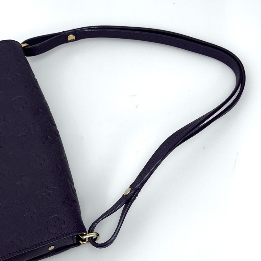 Louis Vuitton Borsa Métis in pelle Monogram Empreinte viola