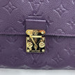 Louis Vuitton Borsa Métis in pelle Monogram Empreinte viola