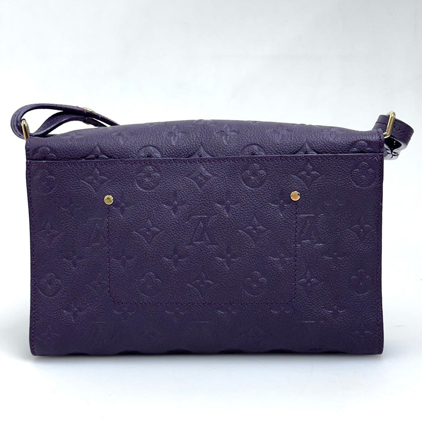 Louis Vuitton Borsa Métis in pelle Monogram Empreinte viola