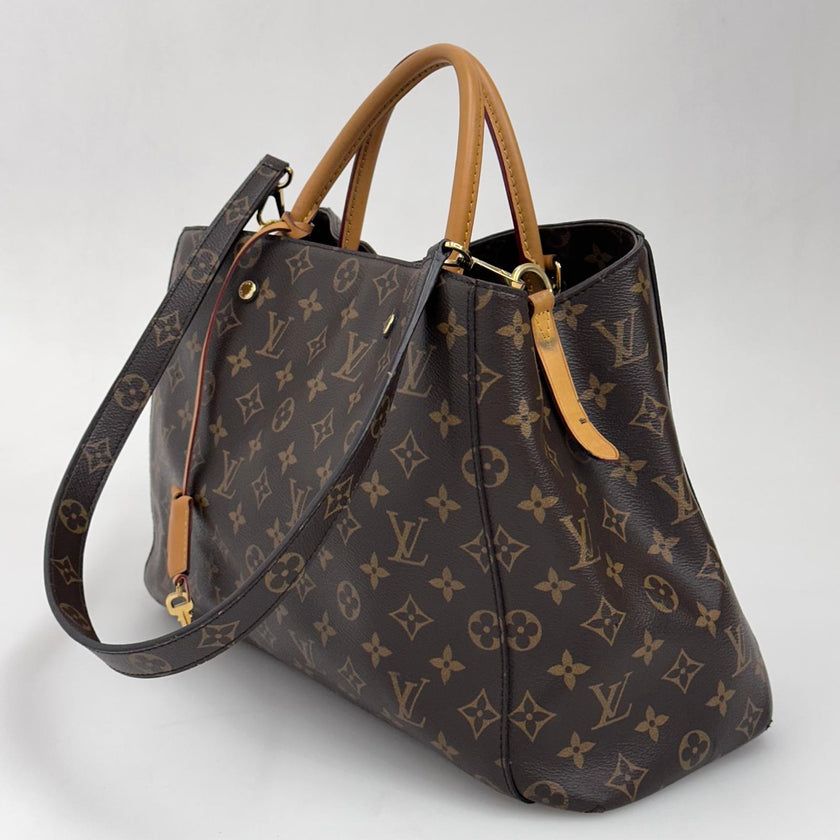 Louis Vuitton Borsa Montaigne GM Monogram con tracolla