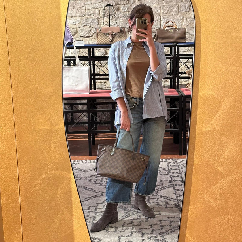 Louis Vuitton Borsa Neverfull PM Damier Ébène