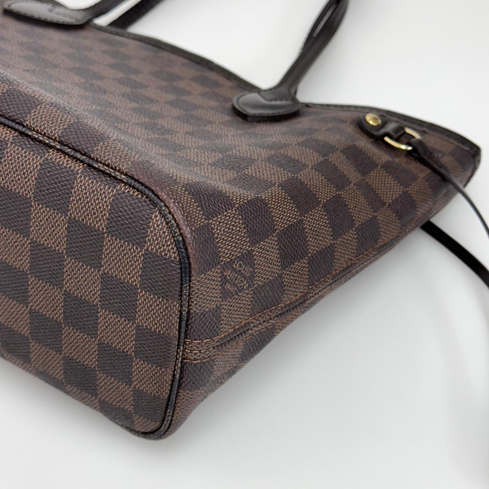 Louis Vuitton Borsa Neverfull PM Damier Ébène