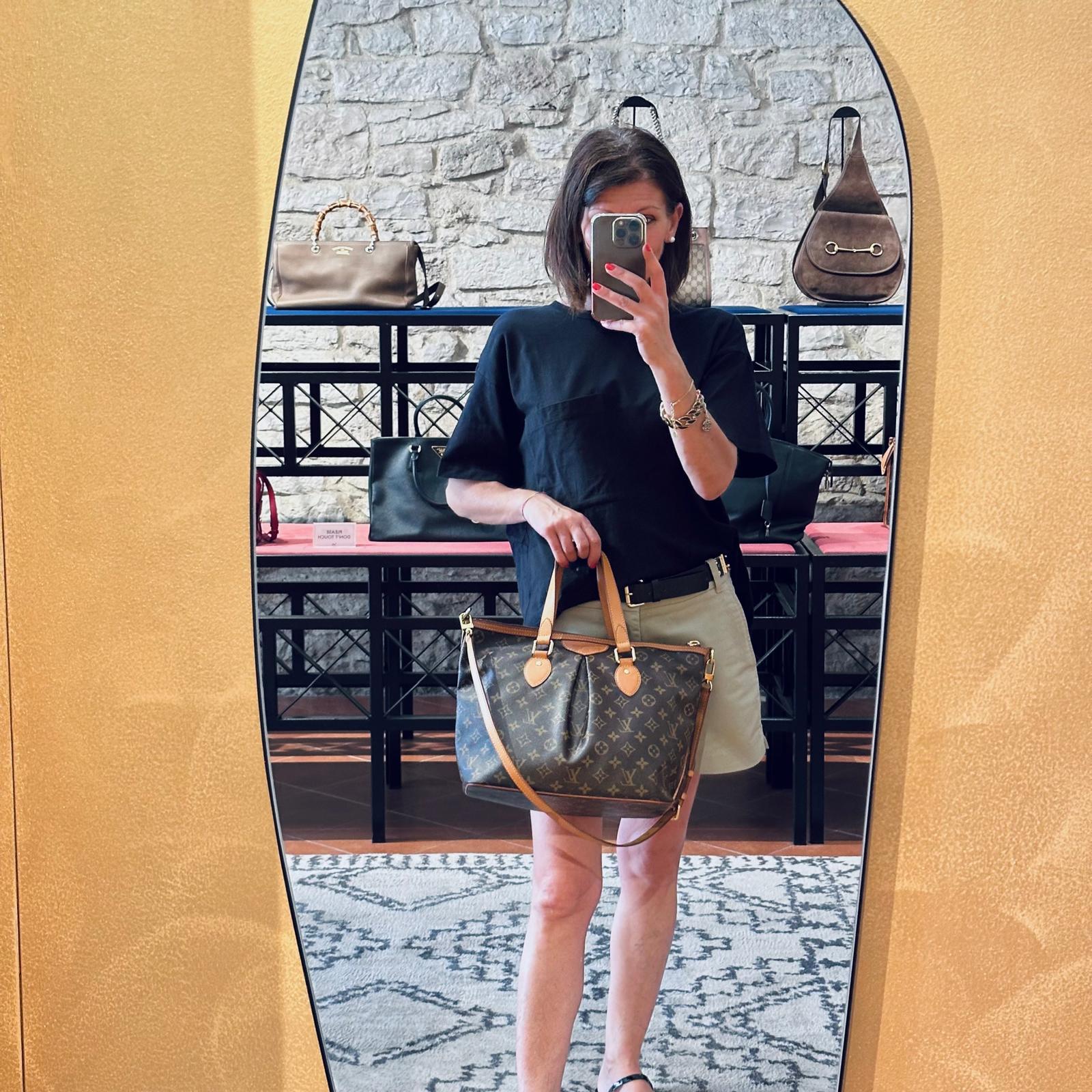 Louis Vuitton Borsa Palermo PM Monogram con Tracolla