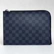 Louis Vuitton Borsa Pochette Jour in Damier Graphite