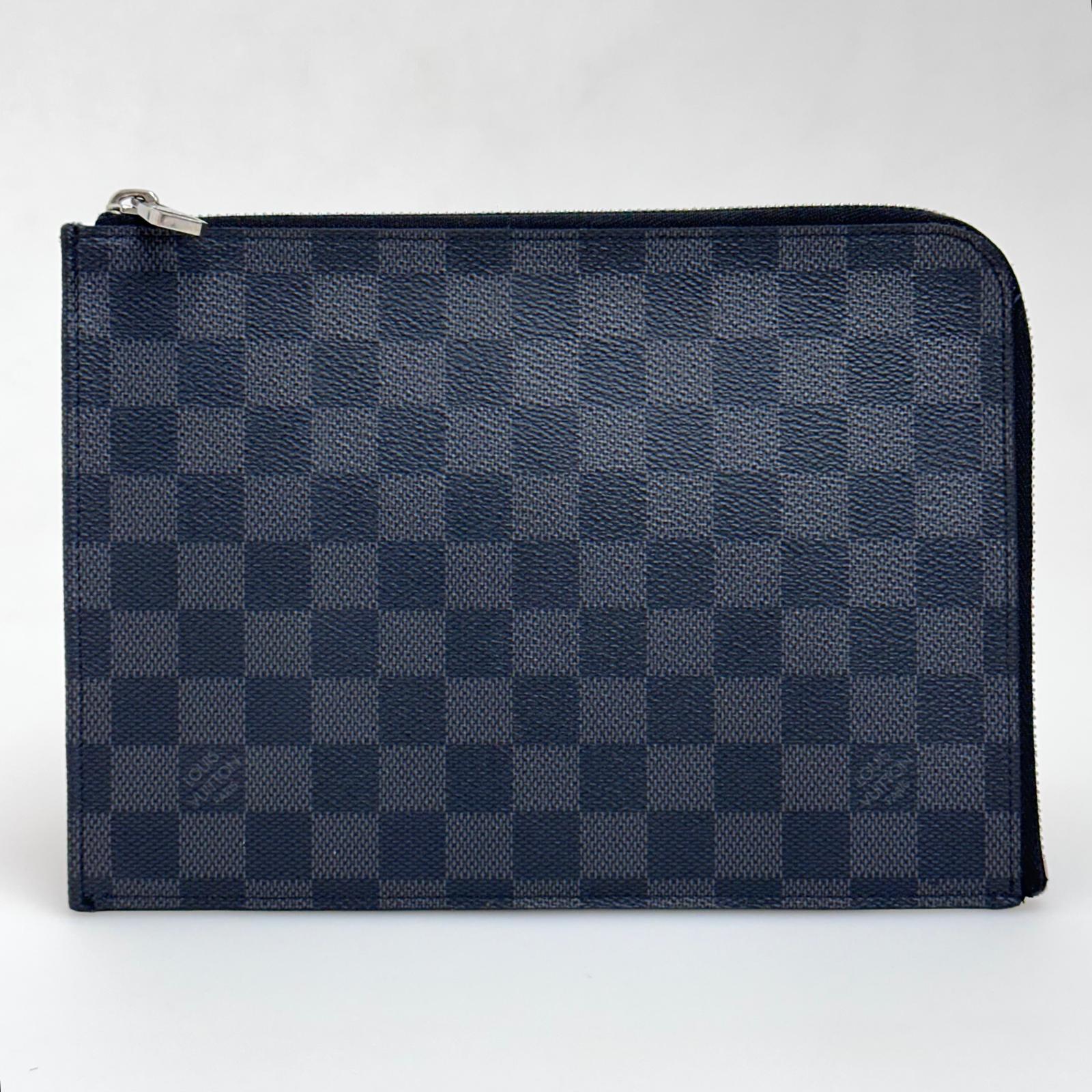 Louis Vuitton Borsa Pochette Jour in Damier Graphite