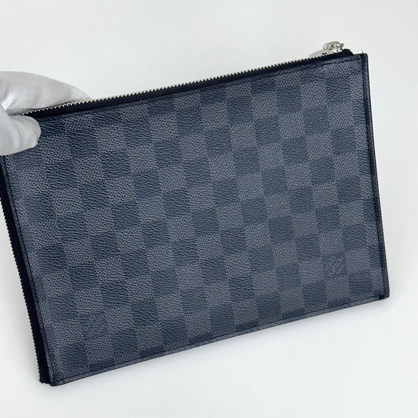 Louis Vuitton Borsa Pochette Jour in Damier Graphite