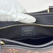 Louis Vuitton Borsa Popincourt MM Monogram e Pelle Nera