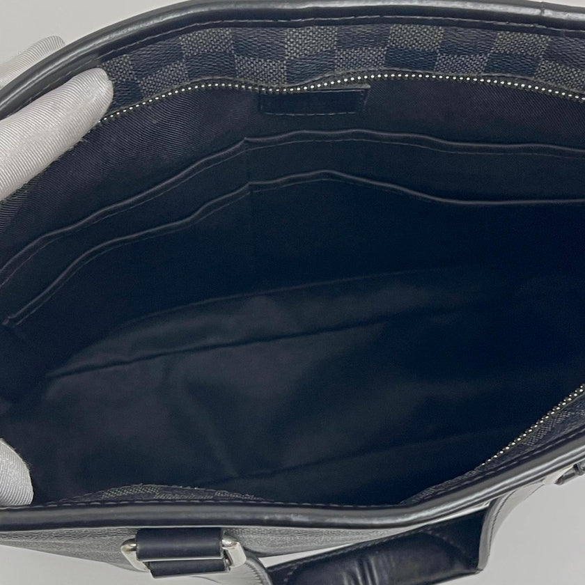 Louis Vuitton Borsa Porta Documenti in Damier Graphite