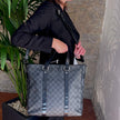Louis Vuitton Borsa Porta Documenti in Damier Graphite