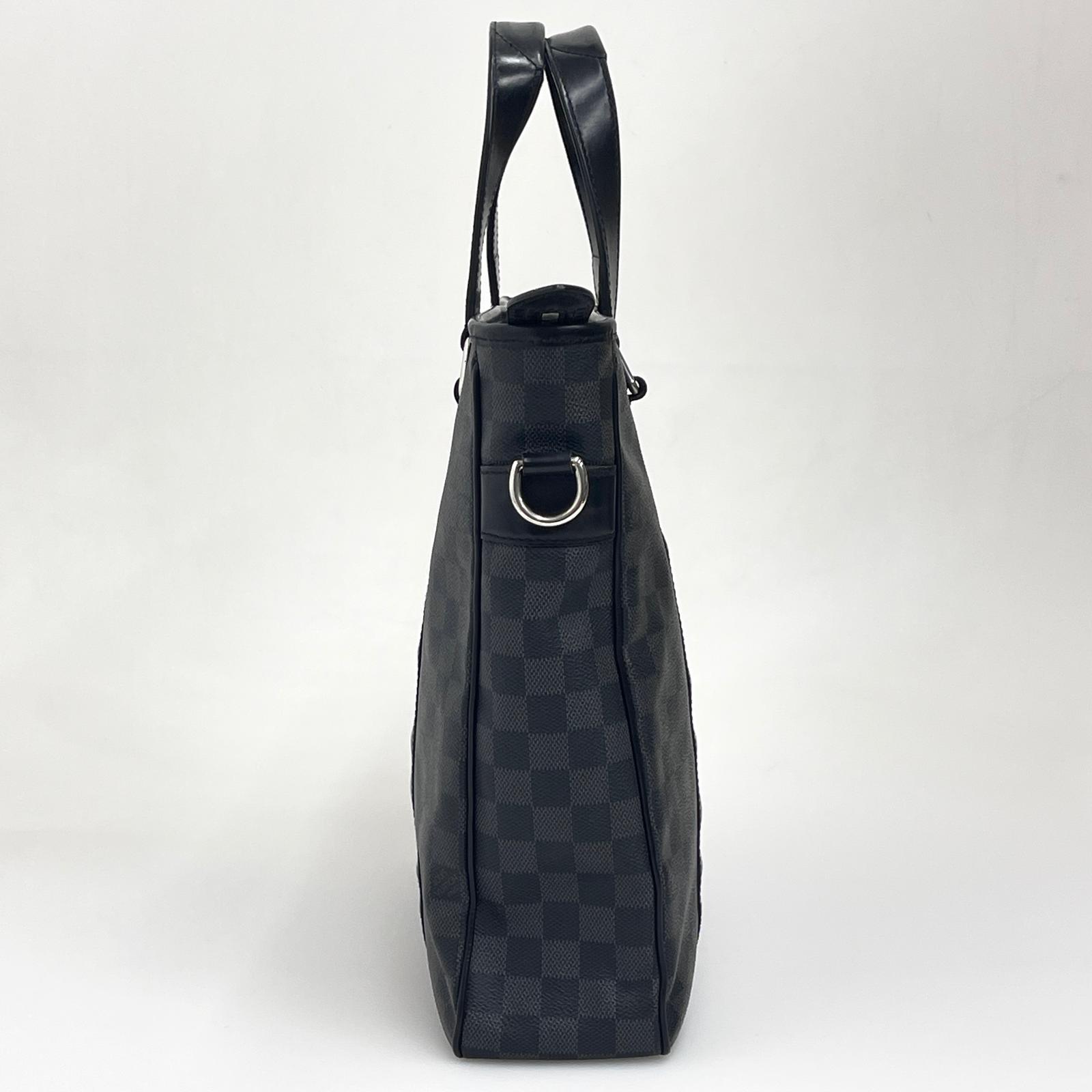 Louis Vuitton Borsa Porta Documenti in Damier Graphite