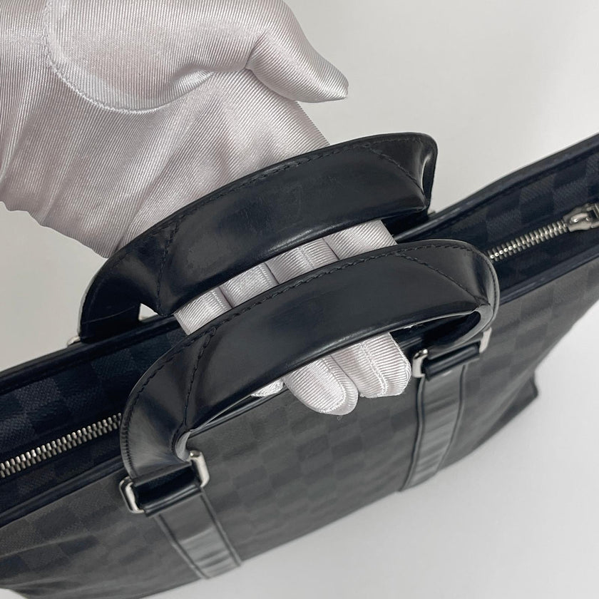 Louis Vuitton Borsa Porta Documenti in Damier Graphite