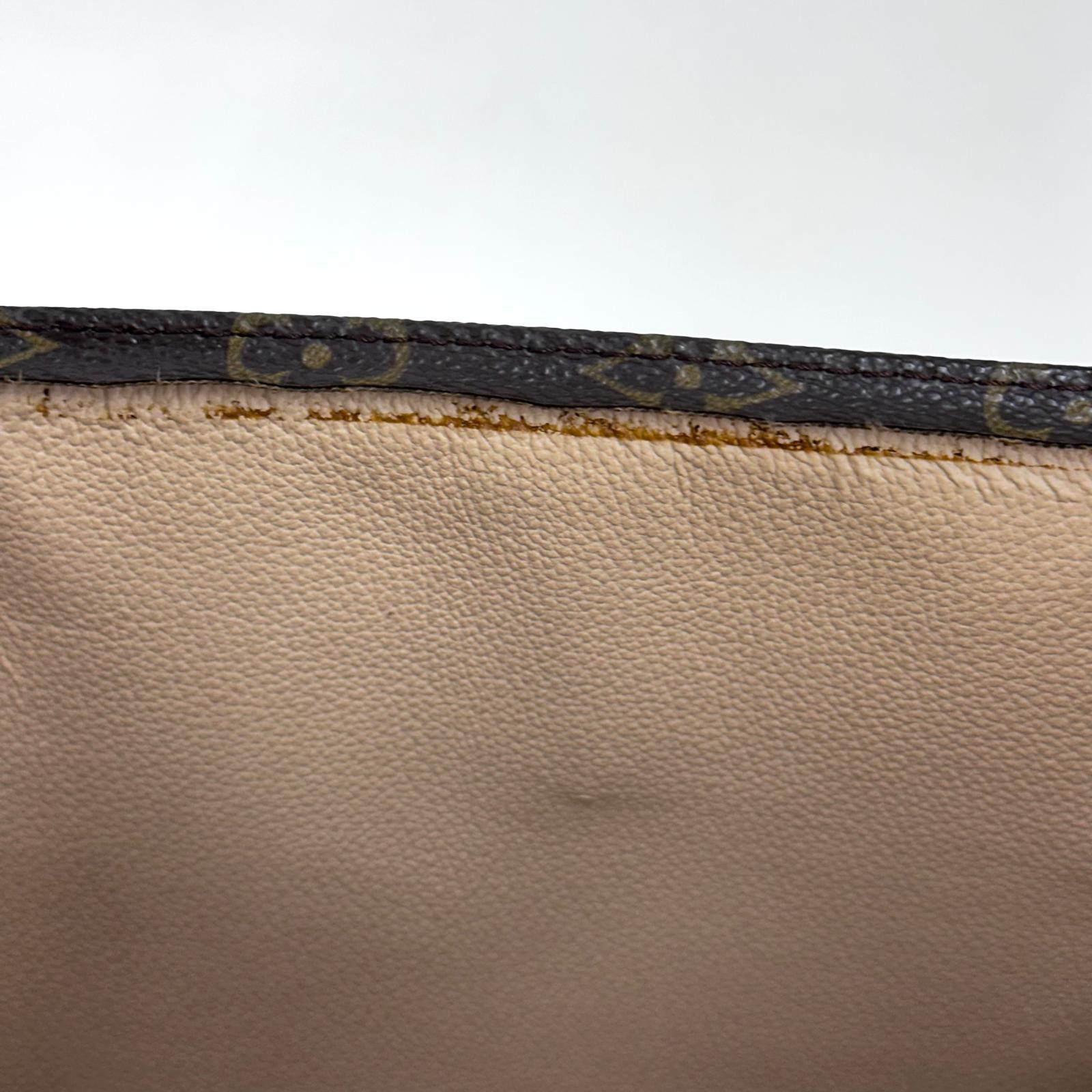 Louis Vuitton Borsa Sac Plat in Tela Monogram